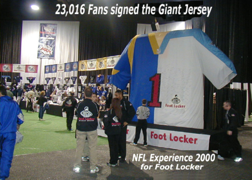 FootLocker at NFL Experience- Super Bowl