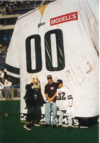 Philadelphia Eagles on field